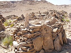 Ancient cairns in Qa'ableh, Somalia