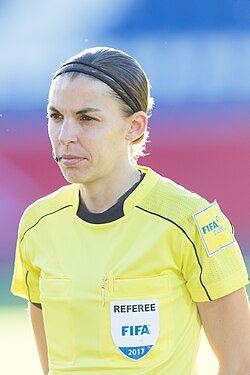 Stéphanie Frappart, World's Best Referee for five years in a row.