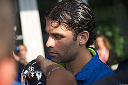 Márquez with Barcelona in August 2009