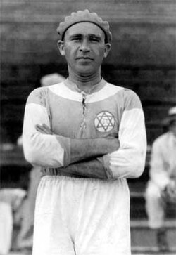 Béla Guttmann, footballer for Hakoah Vienna