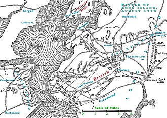 The American Revolution's Battle of Long Island was fought across Kings County.