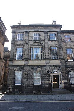 17 Charlotte Square, Edinburgh, birthplace of Richard Haldane