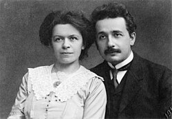Albert Einstein and Mileva Marić Einstein, 1912
