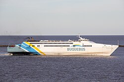 Buquebus high-speed ferries connect Buenos Aires to Uruguay