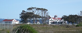 Historic Humboldt Bay Life-Saving Station still in use on the Samoa Peninsula