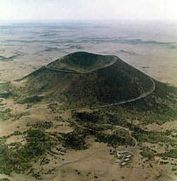 Capulin Volcano National Monument in New Mexico, US