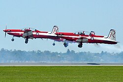 The Roulettes at RAAF Base Amberley, October 2008