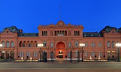 Casa Rosada (Executive Seat) in Buenos Aires, Argentina.