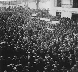 Great People's Assembly on the occasion of the establishment of the Eighth Montenegrin Brigade in Berane, 25 February 1944