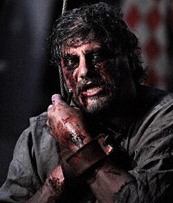 José Cura as Samson in Karlsruhe in 2010