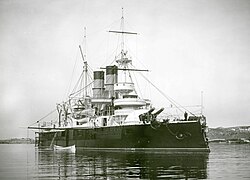 Dvenadsat Apostolov at anchor, Sevastopol