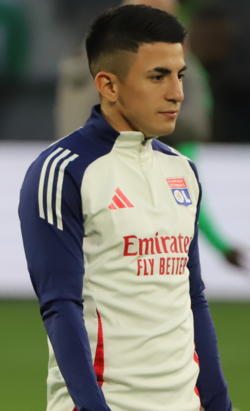 Almada with Lyon in 2025