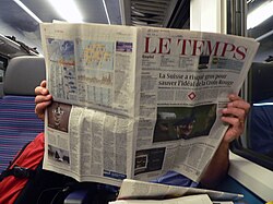 The Swiss French-language newspaper Le Temps has the Berliner format.