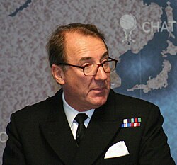 Zambellas speaking at Chatham House in 2012