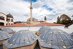 The Great Hamam of Pristina was built in the 15th century and was part of the Imperial Mosque in Pristina.