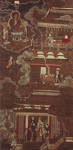 Gwangyeongseopum Byeonsangdo, Goryeo buddhist painting.