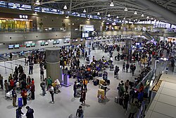 Terminal interior