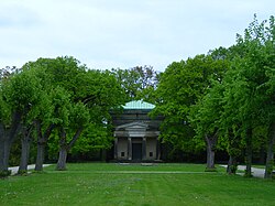 Mausoleum of King Ernest Augustus in the Berggarten of Herrenhausen Gardens