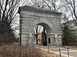 Camp Randall memorial arch
