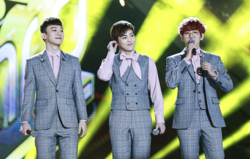 Exo-CBX at Busan One Asia Festival on October 23, 2016