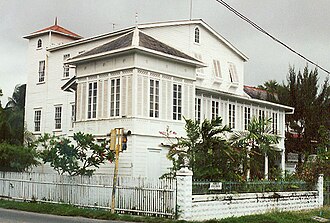 A Colonial era residence in Georgetown.