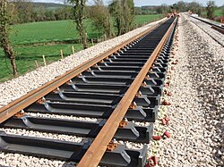 KLP Hybrid Plastic Railroad Tie