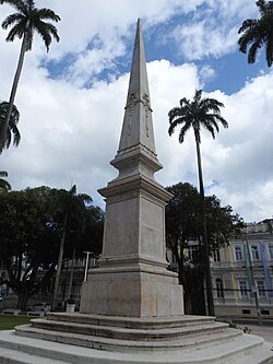 Monument to the Prince Regent, erected in 1815 in Salvador, Brazil