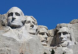 Mount Rushmore is located in the Black Hills of South Dakota.