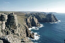 Near Land's End, the most westerly point in mainland England
