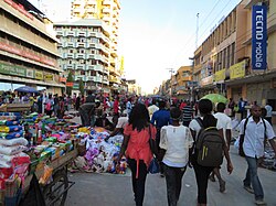 The capital city of Dar es Salaam in 2015