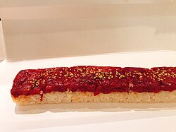 Meat sushi