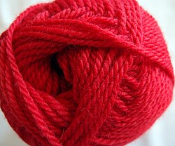 Woollen yarn