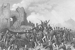 Assault on Delhi and capture of the Cashmere Gate, 14 September 1857