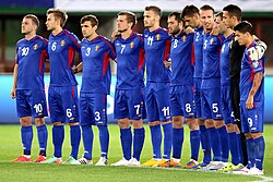 Moldova national football team in 2015
