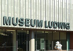 The Museum Ludwig houses one of the most important collections of modern art.