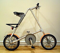Strida 3 with kevlar belt drive
