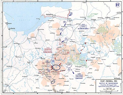 Movements of 27–30 August