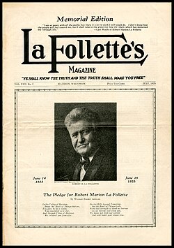 The forerunner of The Progressive was LaFollette's Magazine, established in Madison, Wisconsin in 1909.