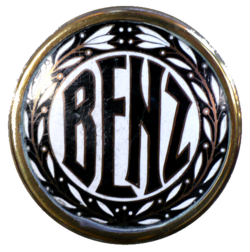 Logo with laurels used on Benz & Cie. automobiles after 1909