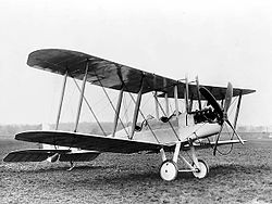 A Royal Air Force BE2C